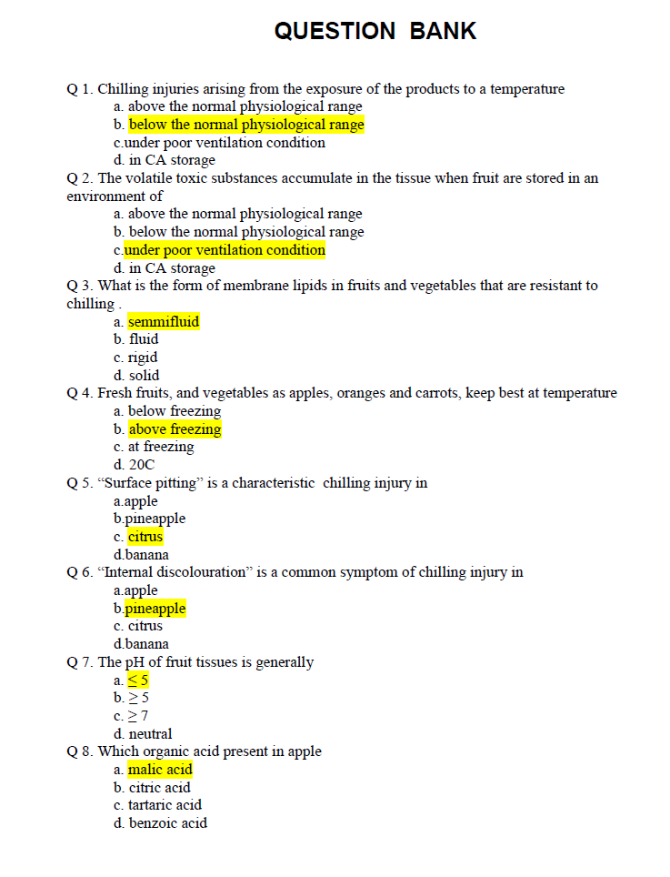 Food Technologist Licensure Examination Reviewer
