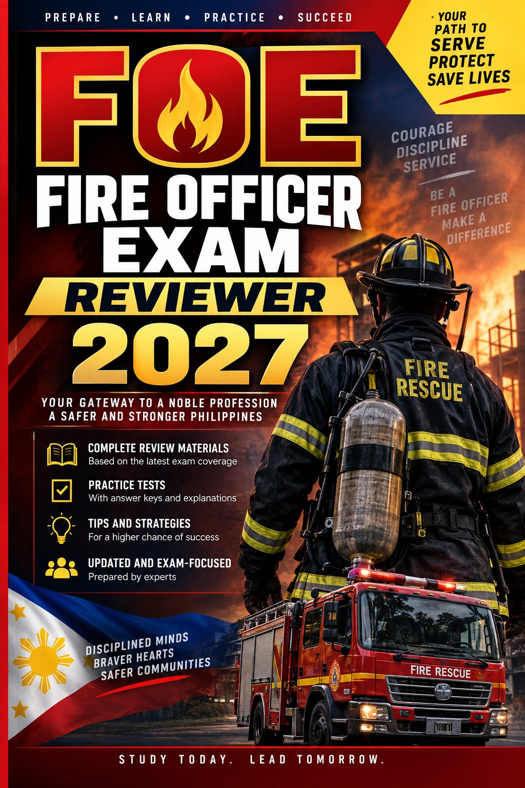 Fire Officer Eligibility FOE Exam Reviewer 2027