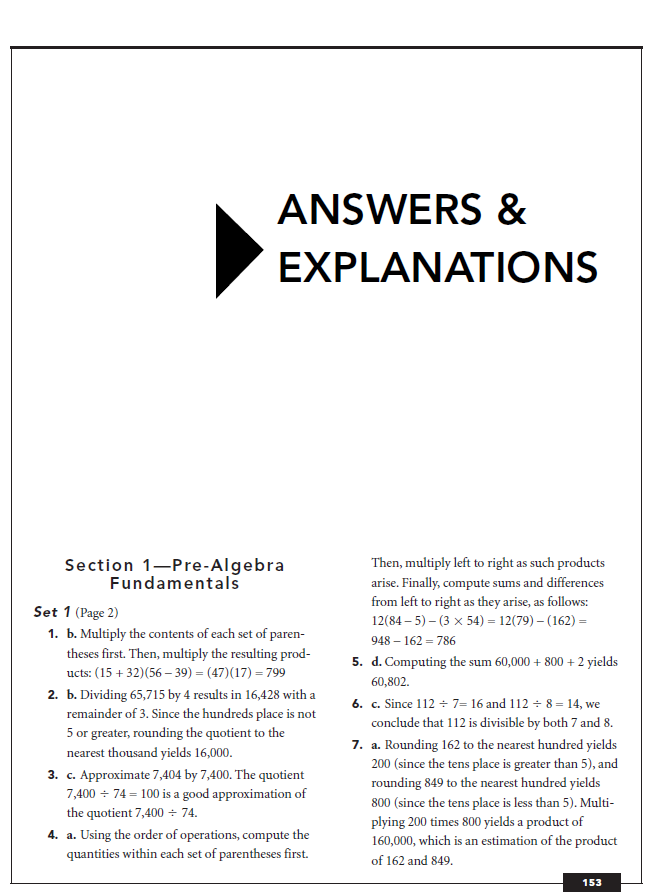1,000 Algebra Problems with Solutions