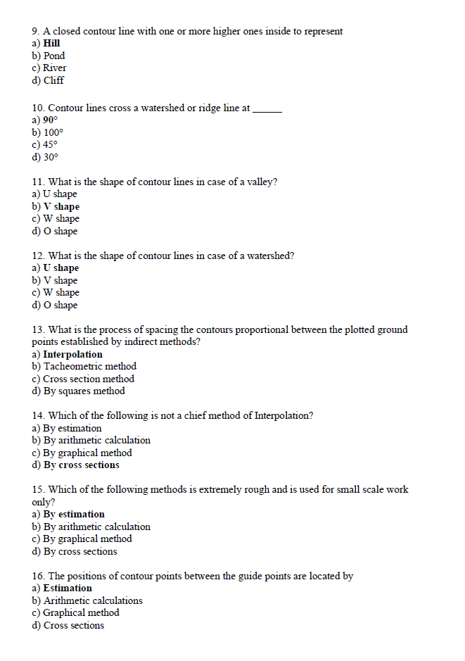 Geodetic Engineering Board Exam Question Bank Reviewer