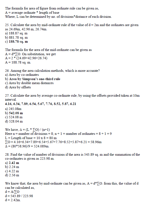 Geodetic Engineering Board Exam Question Bank Reviewer