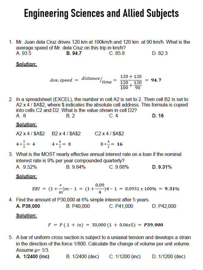 Electrical Engineering Licensure Exam Complete Reviewer (All Board Subject Areas)
