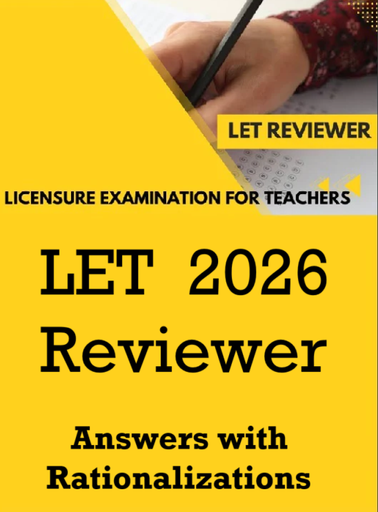 Licensure Exam for Teachers LET Reviewer 2026