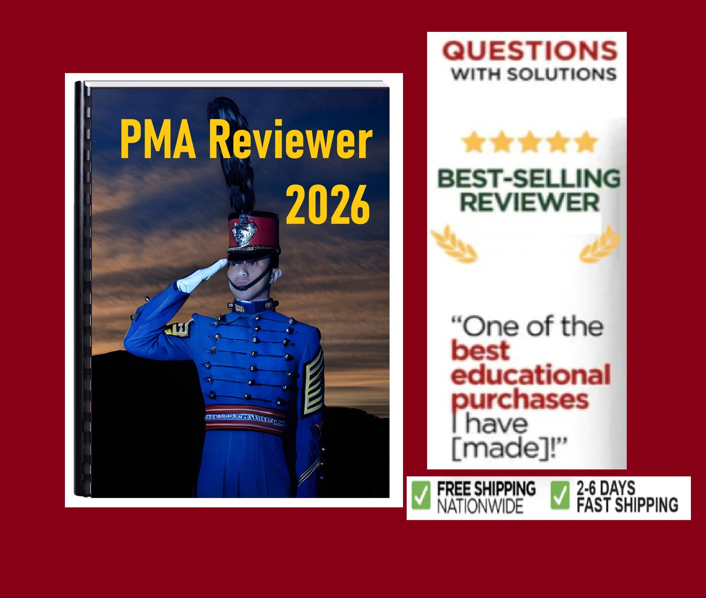PMA Entrance Exam Reviewer 2026 Advance Edition