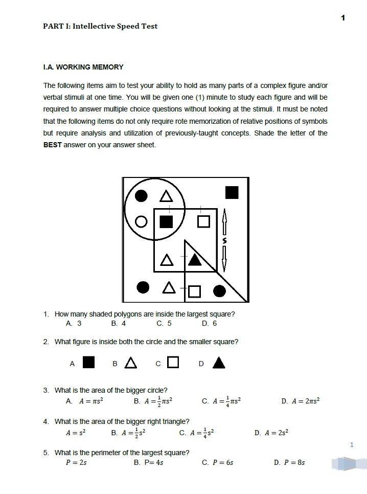 DOST Scholarship Exam Reviewer 2025