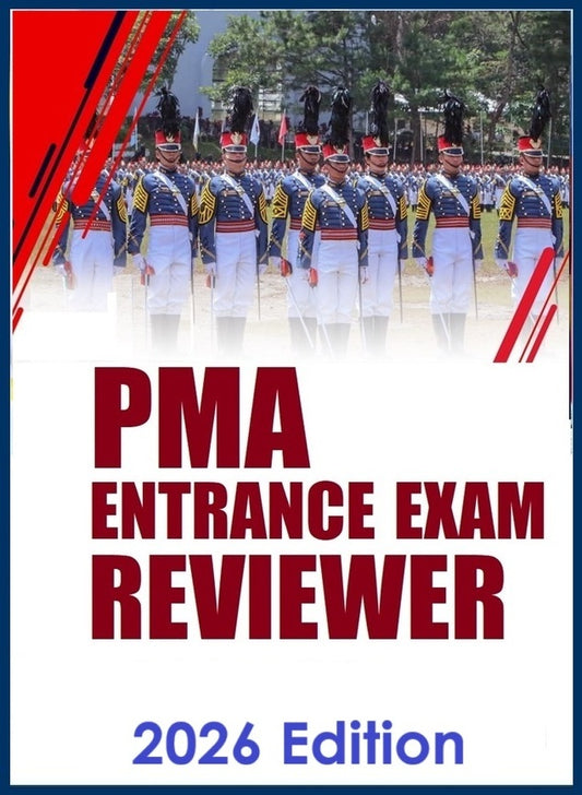 PMA Entrance Exam Reviewer 2026 Edition