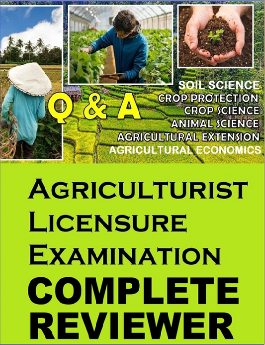 Reviewer for Agriculture / Agriculturist Licensure Examination