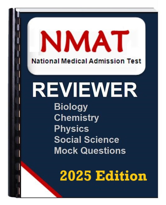 NMAT Reviewer  2025 (National Medical Admission Test Reviewer)