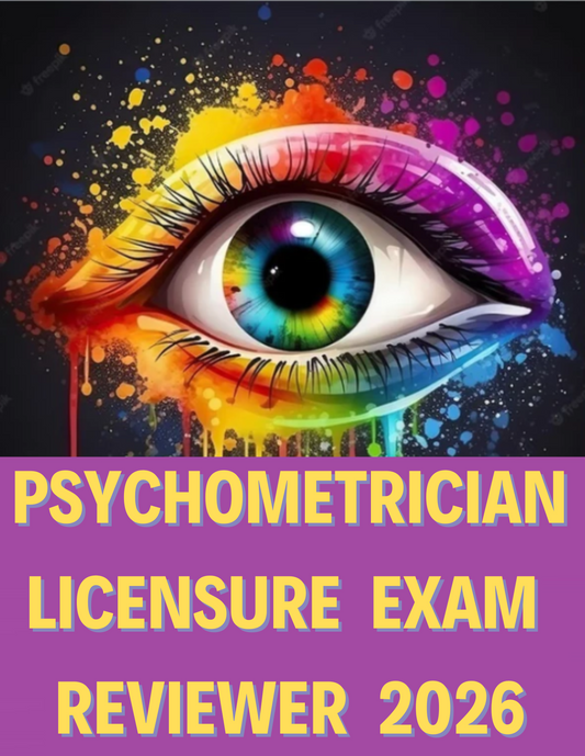 Psychometrician Licensure Exam Reviewer