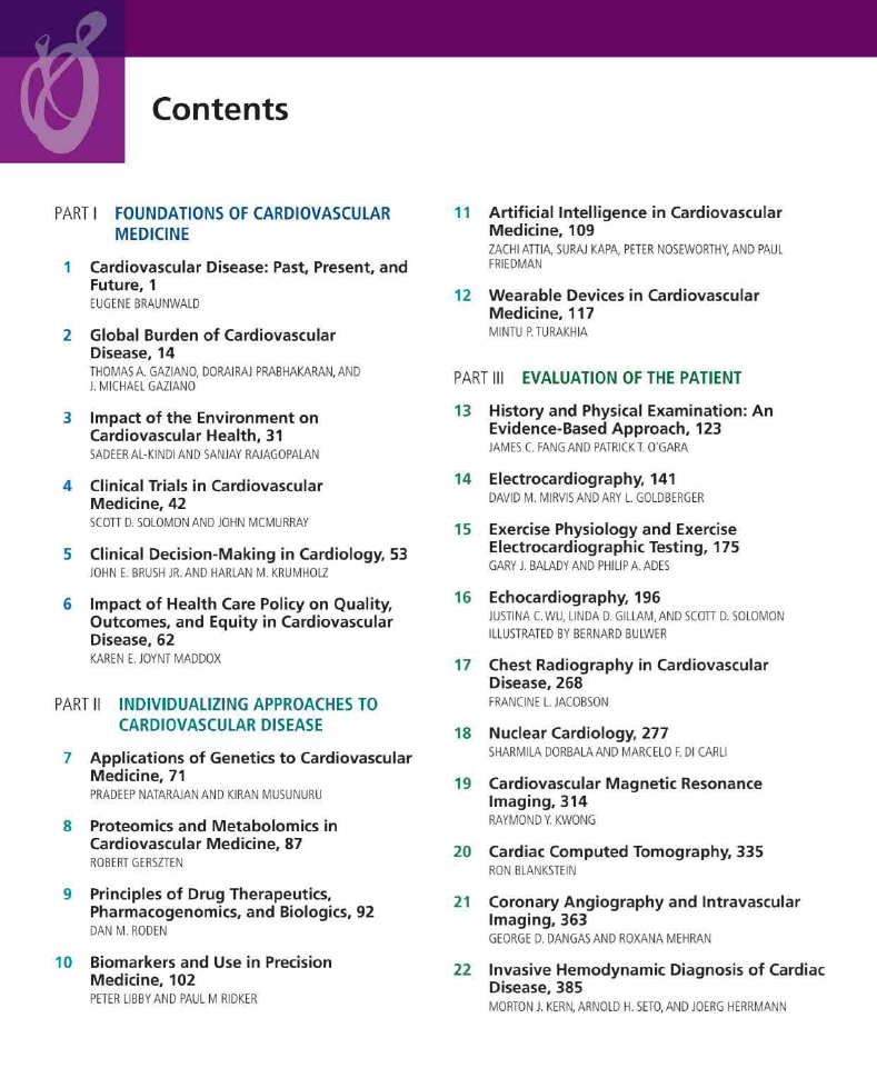 Braunwald's Heart Disease: A Textbook of Cardiovascular Medicine 12th Edition