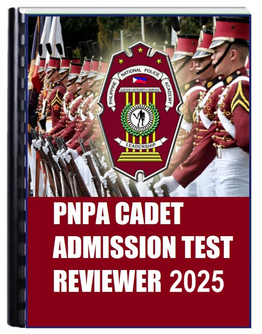 PNPA Cadet Entrance Exam Reviewer 2025