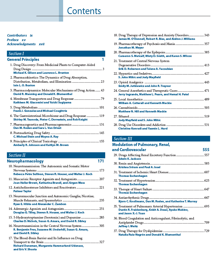 Goodman and Gilman's: The Pharmacological Basis of Therapeutics