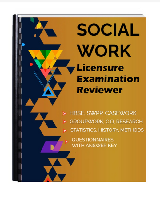 Social Work Licensure Exam Reviewer 2025